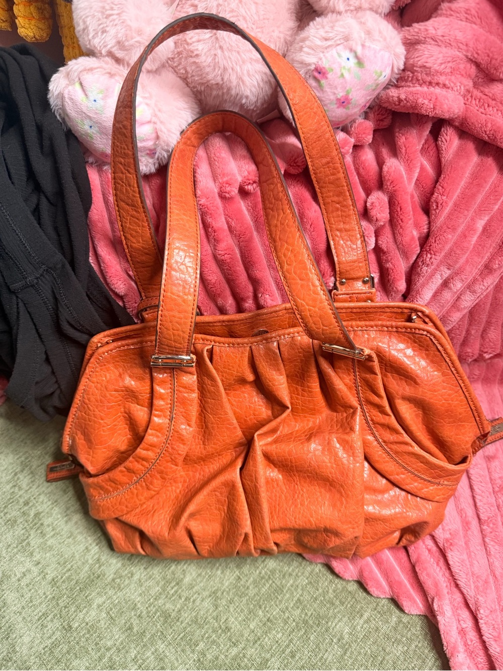 Jessica Simpson Orange Shoulder Bag
